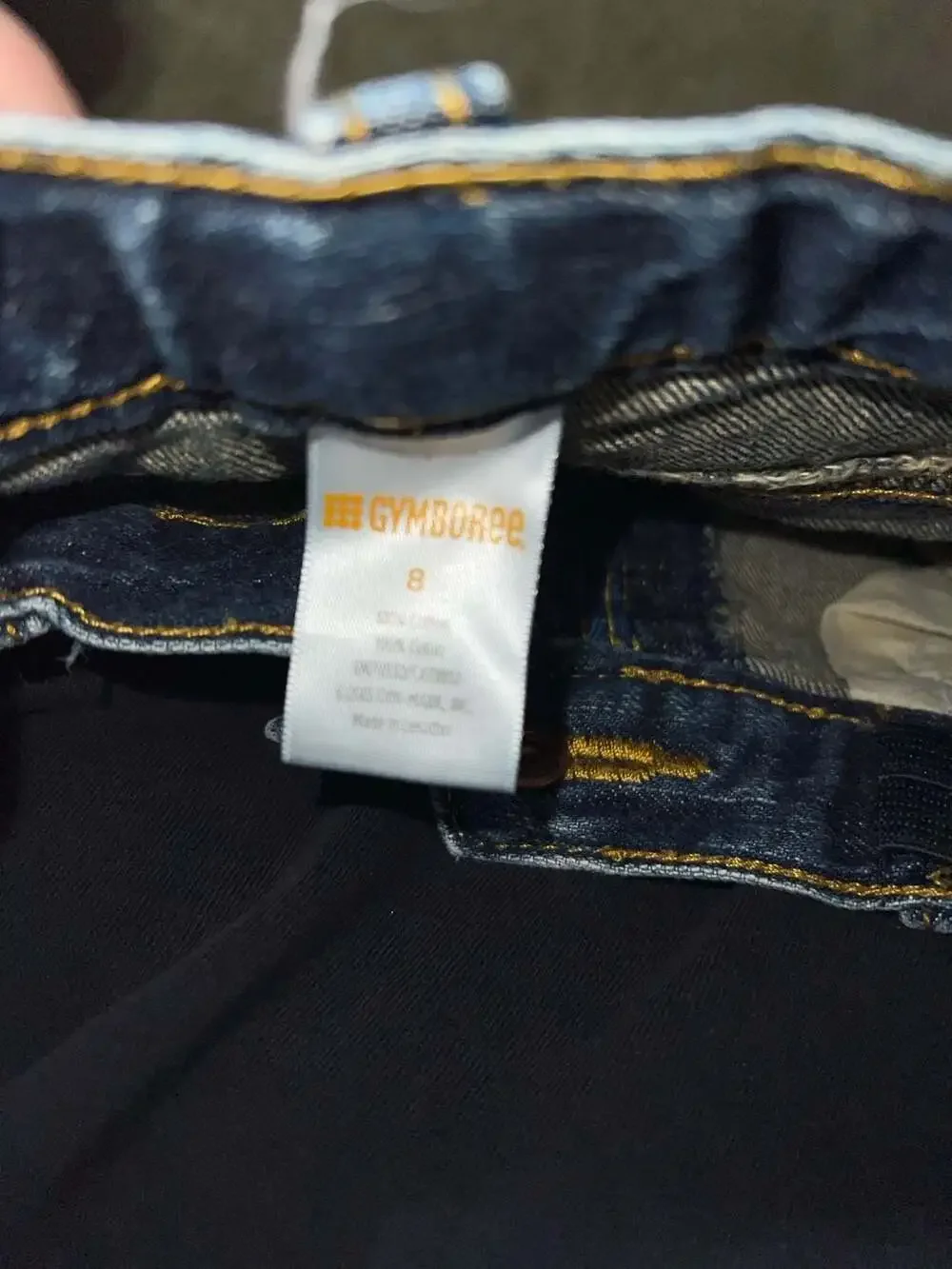 2 Pair of Gymboree Boys Blue Denim Jeans Size 8